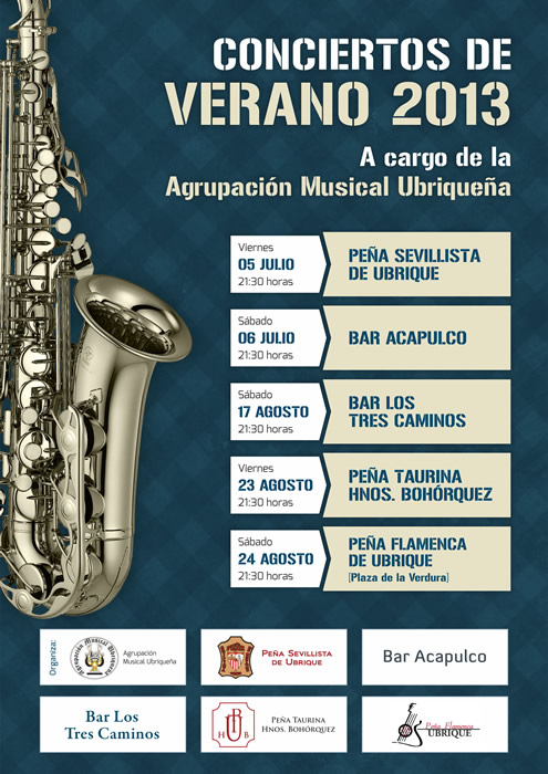 Conciertos de verano de la Agrupación Musical Ubriqueña