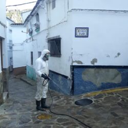 Desinfección de instalaciones públicas y privadas y espacios comunes