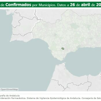 La Junta de Andalucía informa de 48 personas contagiadas y una sola fallecida por covid-19 en Ubrique