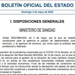 Condiciones para la apertura de locales comerciales minoristas y de prestación de servicios a partir del 4 de mayo