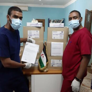 Llega material sanitario desde Ubrique hasta los campamentos de refugiados saharauis para combatir la pandemia