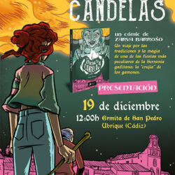 El ilustrador Zarva Barroso presenta su cómic <i>La noche de las candelas</i>