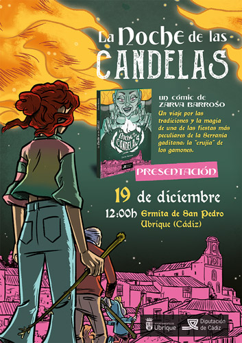 El ilustrador Zarva Barroso presenta su cómic <i>La noche de las candelas</i>