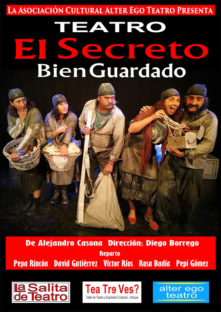 El director de Alter Ego Teatro, Diego Borrego, anuncia nuevas representaciones de <i>El secreto bien guardado</i>