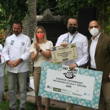 Miguel Ángel Rosado, de El Laurel, distinguido en el concurso Chef Sierra de Cádiz