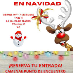 Cuenta cuentos de Navidad de Camenae en La Salita de Teatro