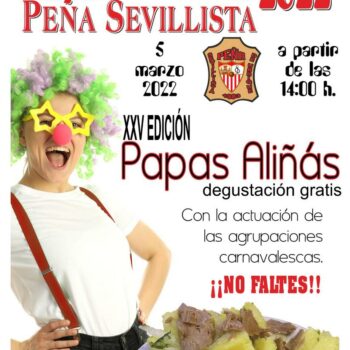 Papas aliñás en el Carnaval de la Peña Sevillista