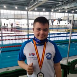 El ubriqueño Javier Herrera Márquez, medalla de plata en el XXIX Campeonato de España de Natación