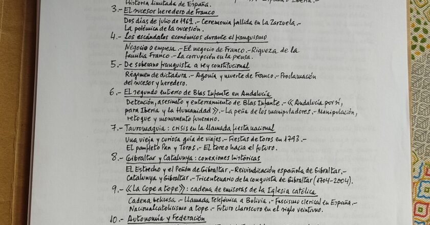 Localizado un nuevo manuscrito de otro libro inédito del escritor y periodista ubriqueño Jesús Ynfante