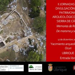 II Jornadas de divulgación del patrimonio arqueológico de la Sierra de Cádiz