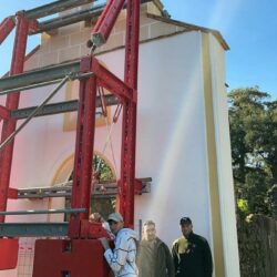Segunda fase de la restauración de la ermita de la Sauceda