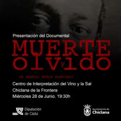 Actualidad de la biografía editada en Ubrique del dirigente republicano Muñoz Martínez con motivo del estreno de un documental