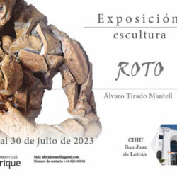 Exposición de escultura de Álvaro Tirado