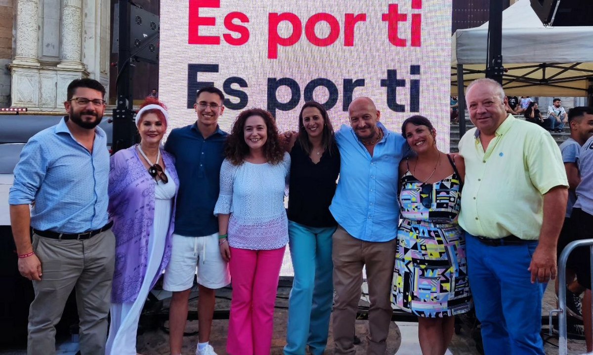 Candidatos de IU en la candidatura de Sumar por la circunscripción de Cádiz.