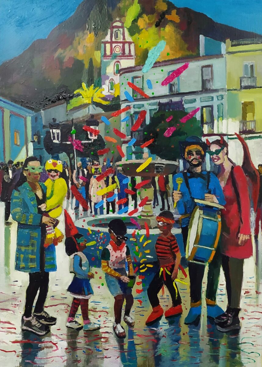 Una obra de Joaquín Domínguez Ordóñez anunciará el Carnaval