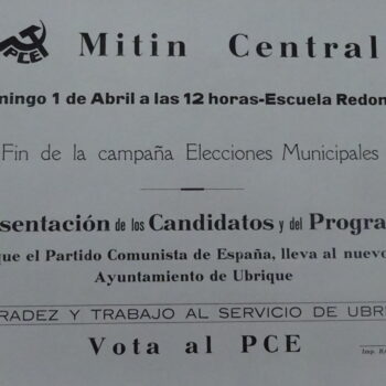 Cuando el PCE se presentó a las elecciones municipales de 1979 (I)
