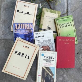 Algunos libros de Azorín