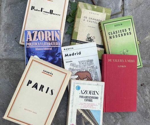 Algunos libros de Azorín