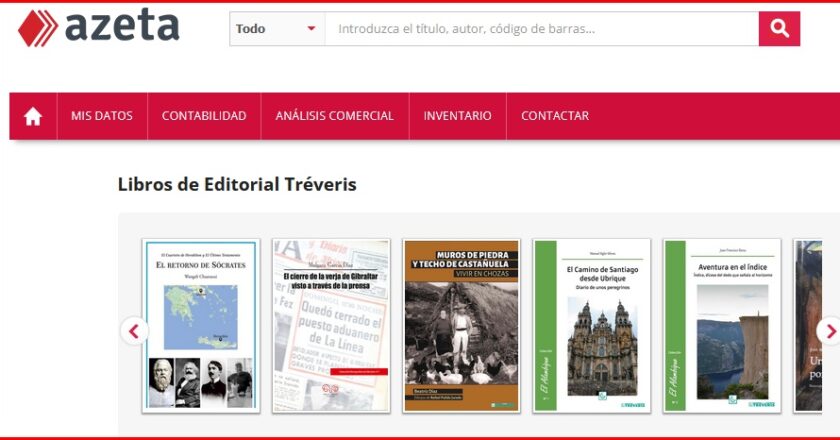 Los libros de Editorial Tréveris los destribuye desde ahora <i>Azeta</i>