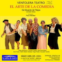 El arte de la comedia, en La Salita de Teatro