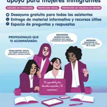 Encuentro de apoyo a mujeres inmigrantes