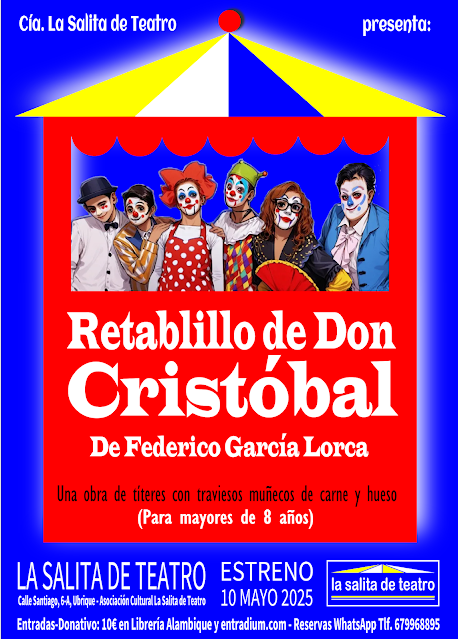 El Retablillo de Don Cristóbal, de Lorca, en La Salita de Teatro