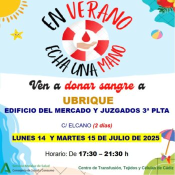 Nueva donación de sangre en verano