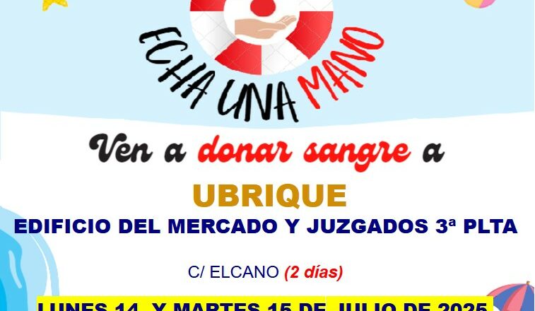 Nueva donación de sangre en verano