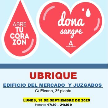 Donación de sangre el lunes 15