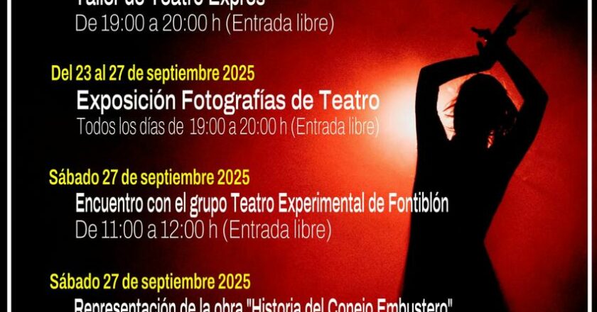 La Salita de Teatro organiza un amplio programa de actividades