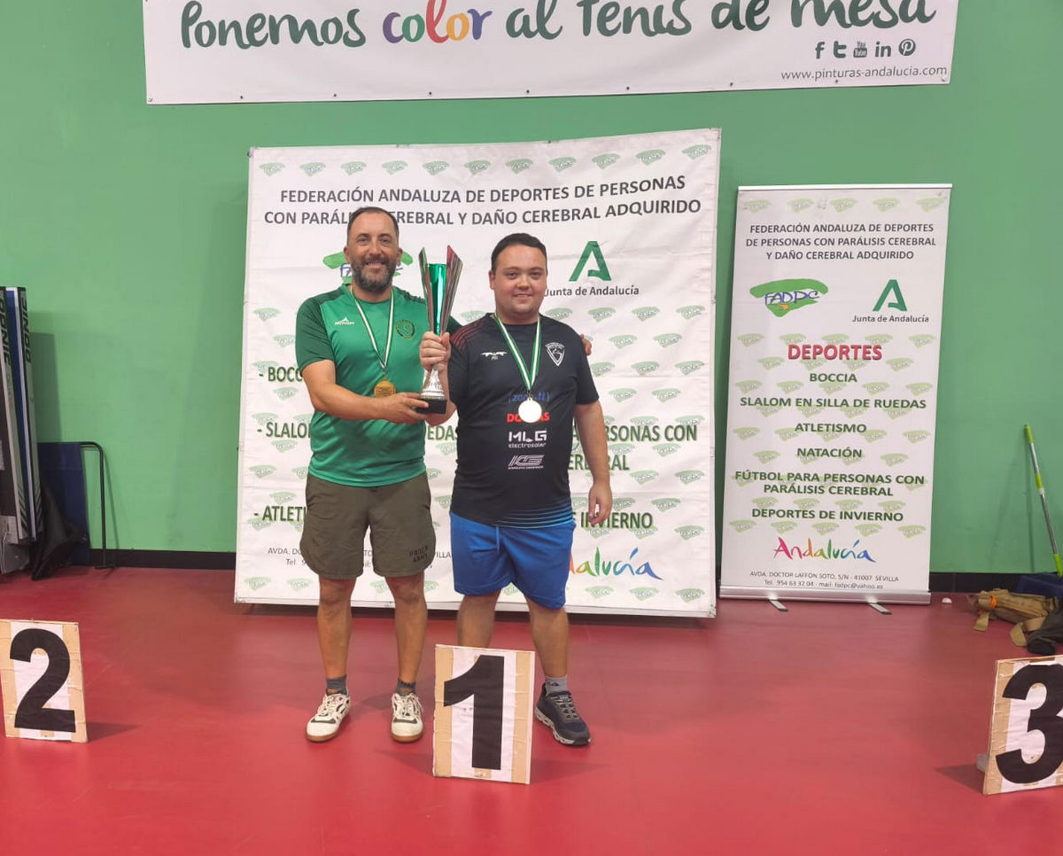 Entrega de trofeos.