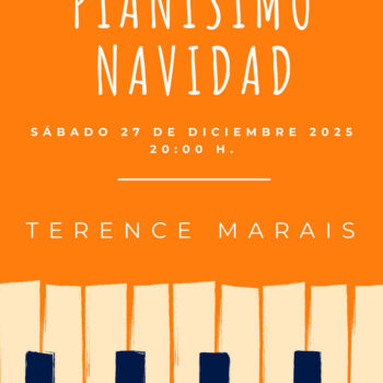 Pianísimo Navidad a cargo de Terence Marais en La Salita de Teatro