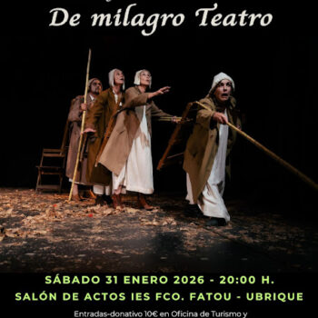 «Los ciegos»: obra de teatro en el IES Maestro Francisco Fatou