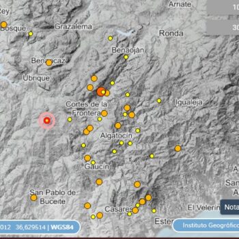 Un terremoto de magnitud 3.6 en las cercanías de Ubrique