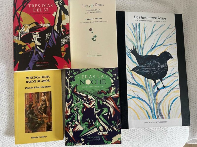 Libros de Ramón Pérez Montero (P.B.G.).