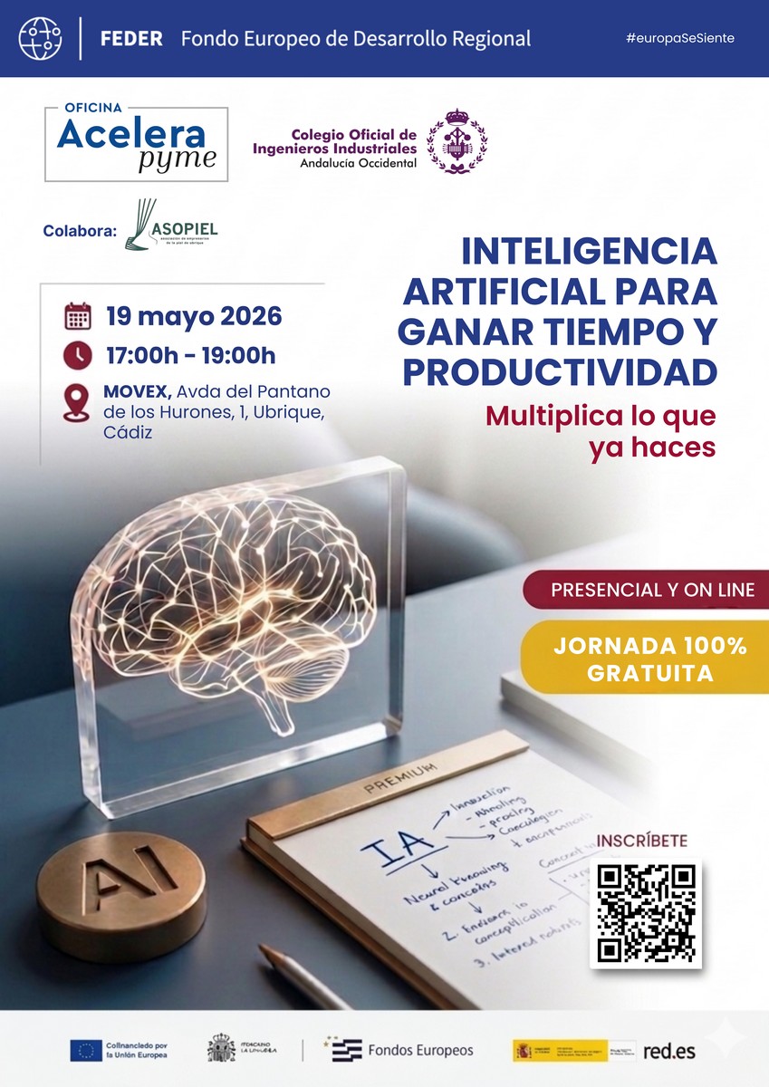 Jornada formativa «Inteligencia Artificial para ganar tiempo y productividad»