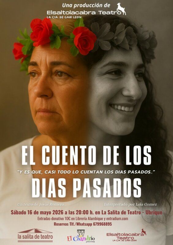 Cartel de la representación teatral.