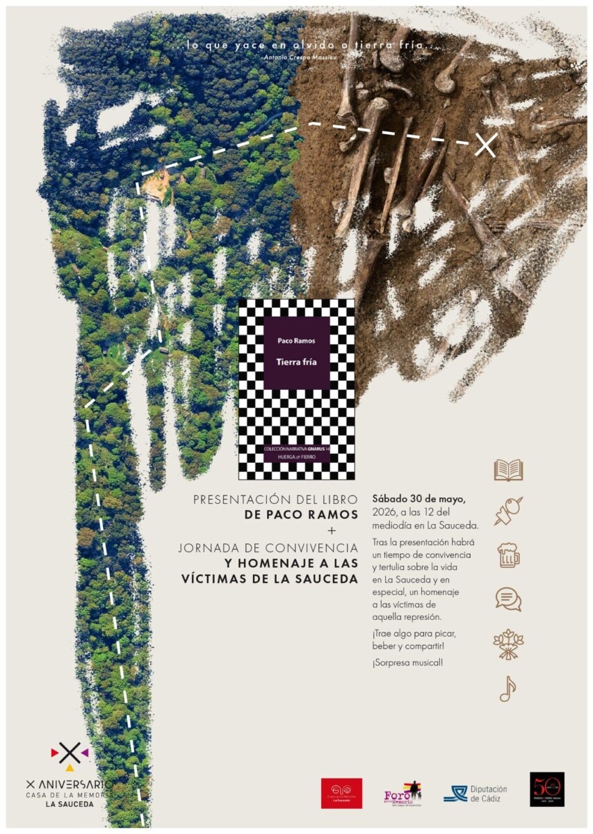 Tierra fría: novela que recrea los sucesos de La Sauceda