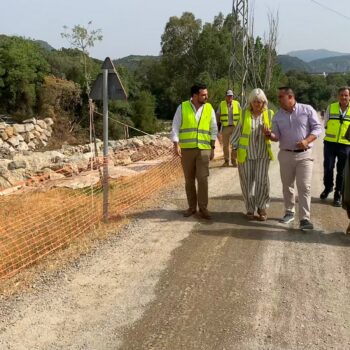 Obras de emergencia para reparar daños de las borrascas