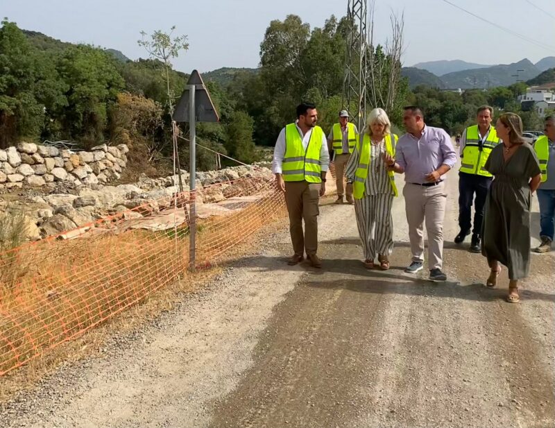 Visita a las obras.