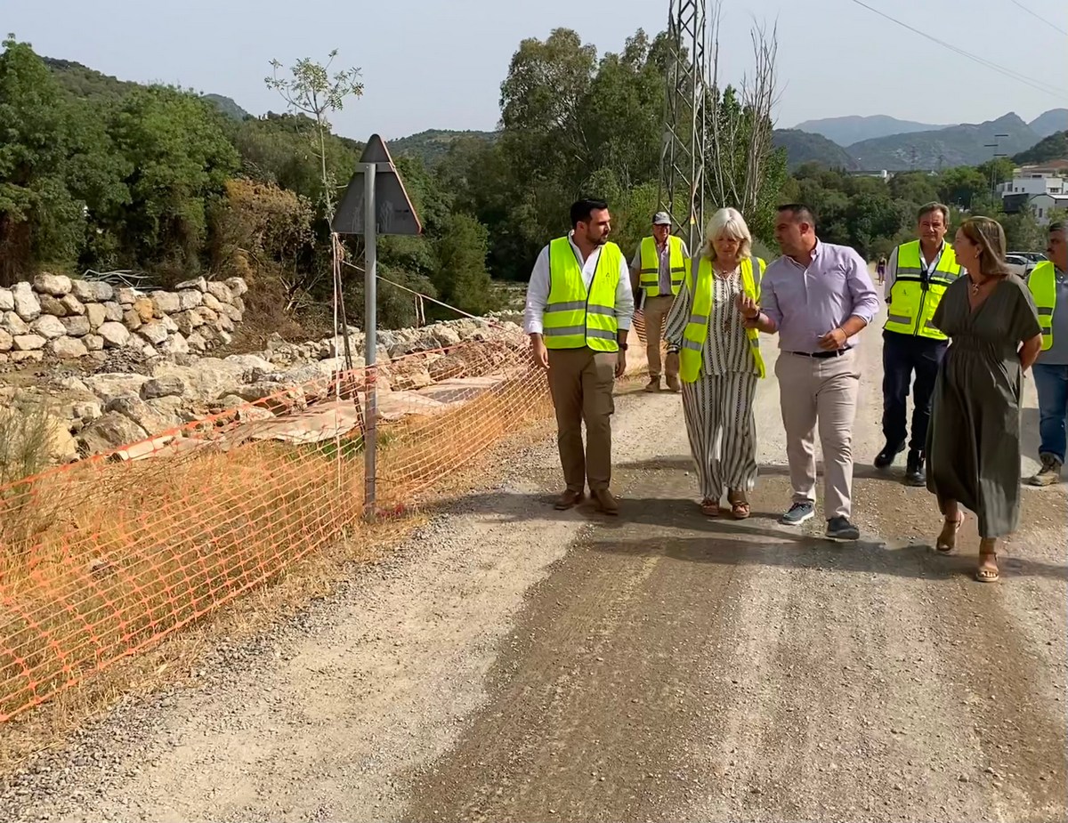 Obras de emergencia para reparar daños de las borrascas