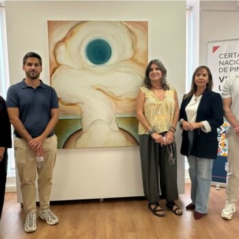<i>Cuadro expansivo</i>, del jerezano Víctor González, obra ganadora del LXI Certamen Nacional del Pintura Villa de Ubrique