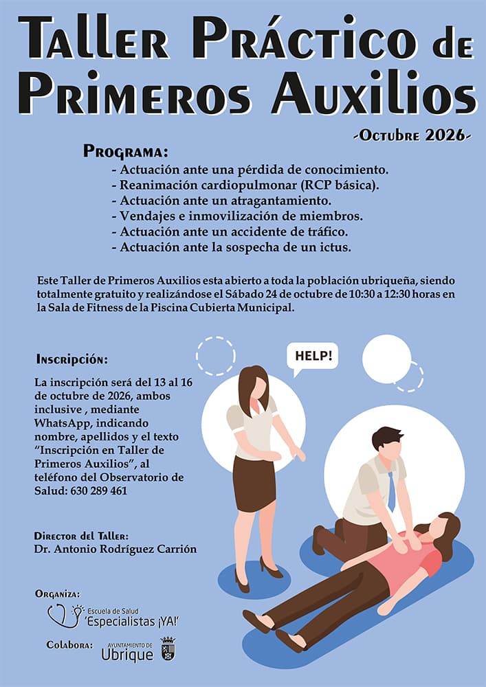 Taller práctico de primeros auxilios